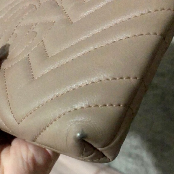 ❣️SOLD❣️Gucci Marmont mini matelasse chain bag - Picture 6 of 6